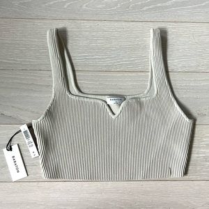 aritzia babaton crop tank
